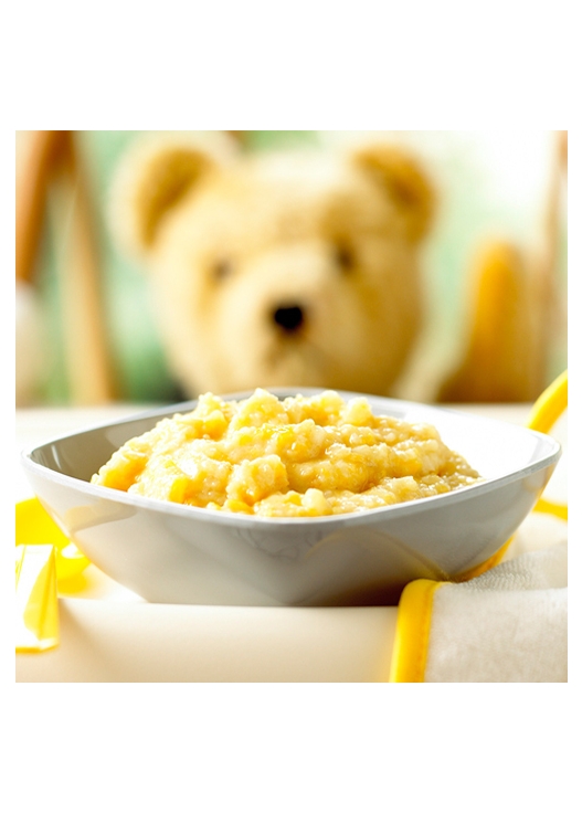 Baby Banana Rice Pudding