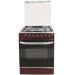 4 GAS 55X55 DARK RED COOKER - EB/303
