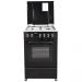 4 GAS 50X50 ALL GAS COOKER BLACK- RF/355