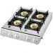 GAS COOKER 4 BURNER STAINLESS STEEL- RG/541