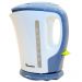 CORDLESS ELECTRIC KETTLE 1.5 LITERS WHITE AND BLUE- RM/324