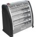 SILVER, QUARTZ ELECTRIC BAR HEATER- RM/469