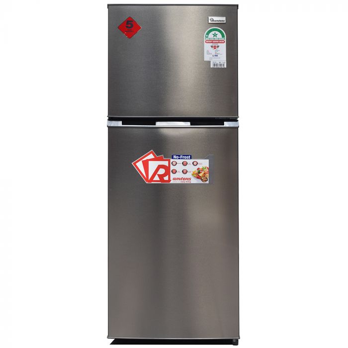 225 LITRES DOUBLE DOOR NO FROST FRIDGE, SILVER- RF/142