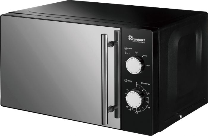 20 Liters Manual Microwave Black Rm 459 Ramtons