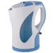 CORDLESS ELECTRIC KETTLE 1.7 LITERS WHITE AND BLUE- RM/317