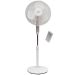 WHITE STAND FAN, WITH REMOTE- RM/563