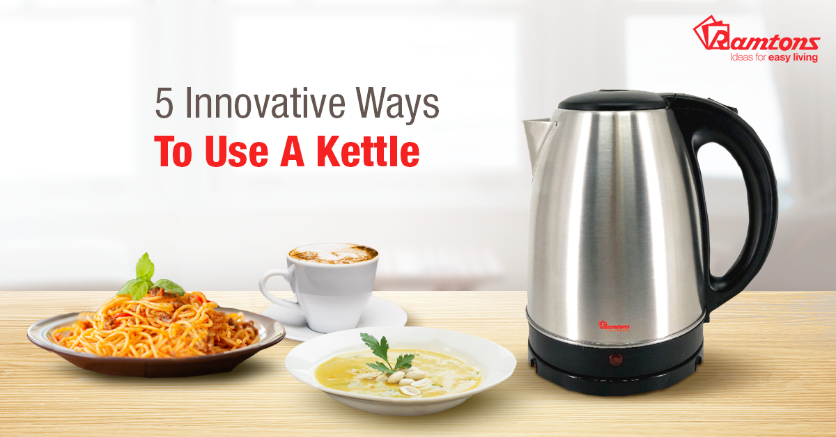 Kettles: 5 Ways to Use This Popular Small Appliance